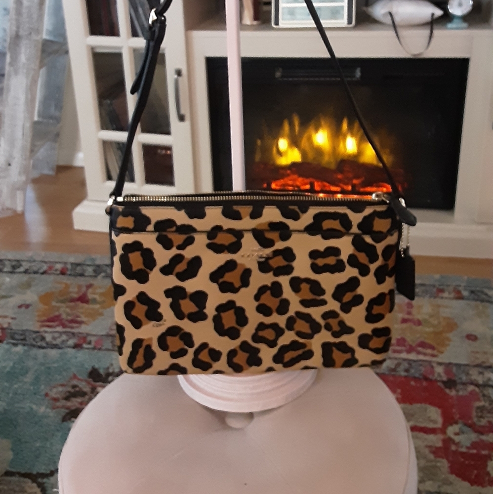 Coach Leopard print bag